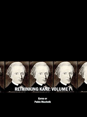 cover image of Rethinking Kant, Volume 1